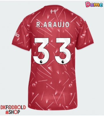 Liverpool Ronald Araujo #33 Hjemmebanetrøje Dame 2026-27 Kort ærmer Liverpool Ronald Araujo #33 Hjemmebanetrøje Dame 2026-27 Kort ærmer